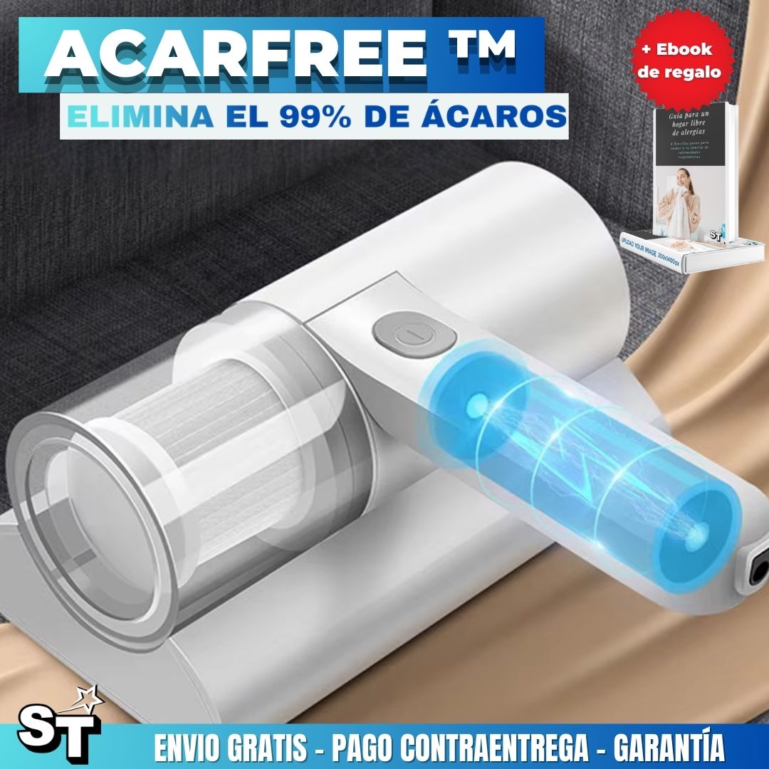 AcarFree™: Aspiradora Antiácaros con luz ultravioleta + REGALO